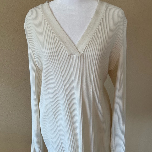 ASOS Cream Ribbed Knitwear - Picture 2 of 5